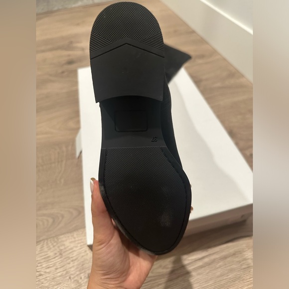 Over-the-knee Microsuede boot - Picture 5 of 6